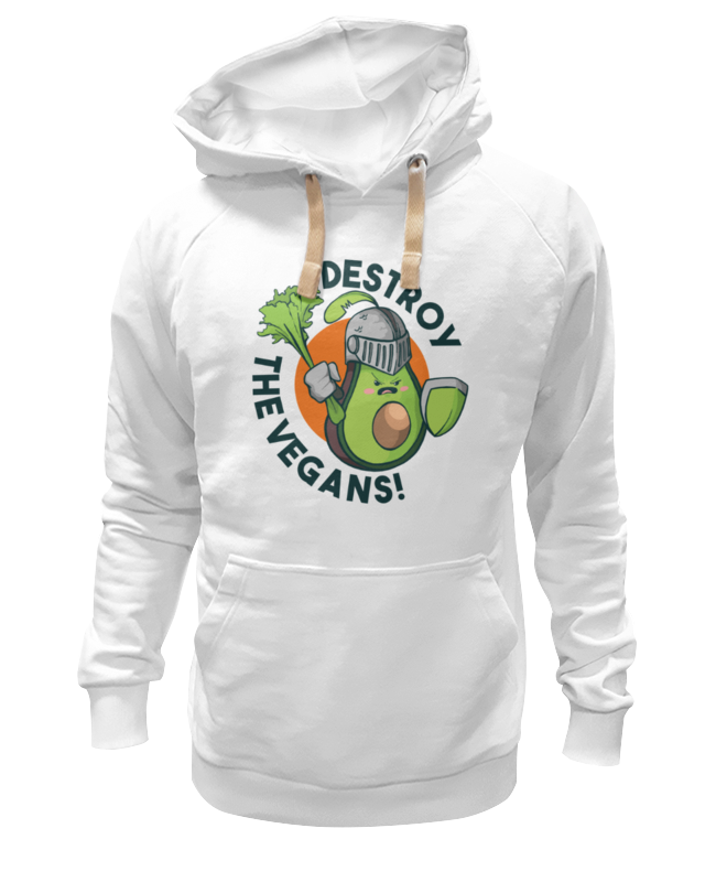 Printio Толстовка Wearcraft Premium унисекс Destroy the vegans printio детская футболка классическая унисекс destroy the vegans