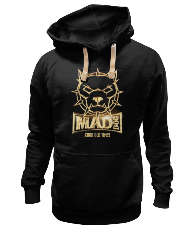Printio Толстовка Wearcraft Premium унисекс Mad dog gold printio футболка wearcraft premium mad dog gold
