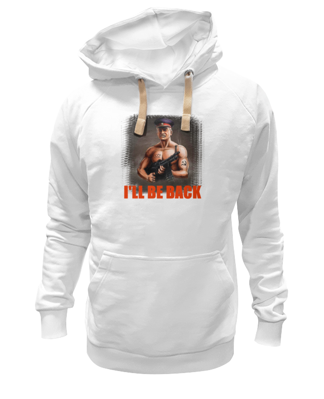 Толстовка Wearcraft Premium унисекс — цвет: БЕЛЫЙ, пол: МУЖ.