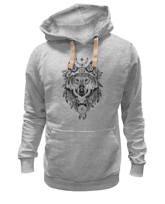 Printio Толстовка Wearcraft Premium унисекс Тотем. волк