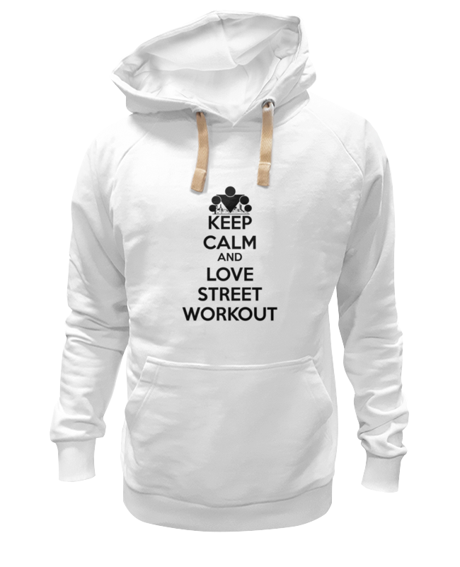 Printio Толстовка Wearcraft Premium унисекс Keep calm and love street workout