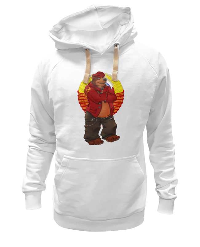 Printio Толстовка Wearcraft Premium унисекс Angry russian bear printio футболка wearcraft premium angry russian bear