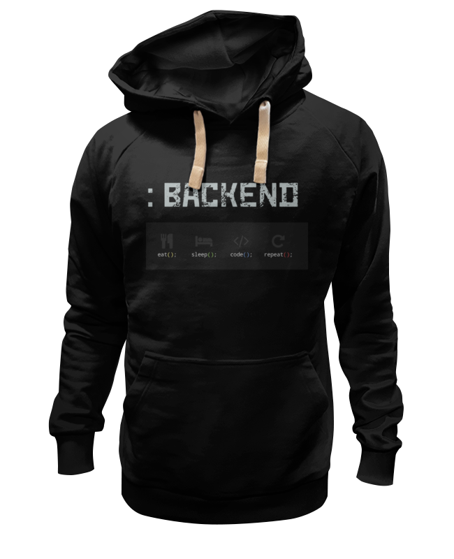printio футболка классическая backend developer Printio Толстовка Wearcraft Premium унисекс Backend developer
