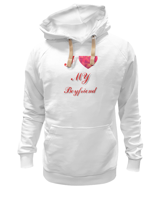 Printio Толстовка Wearcraft Premium унисекс I love my boyfriend