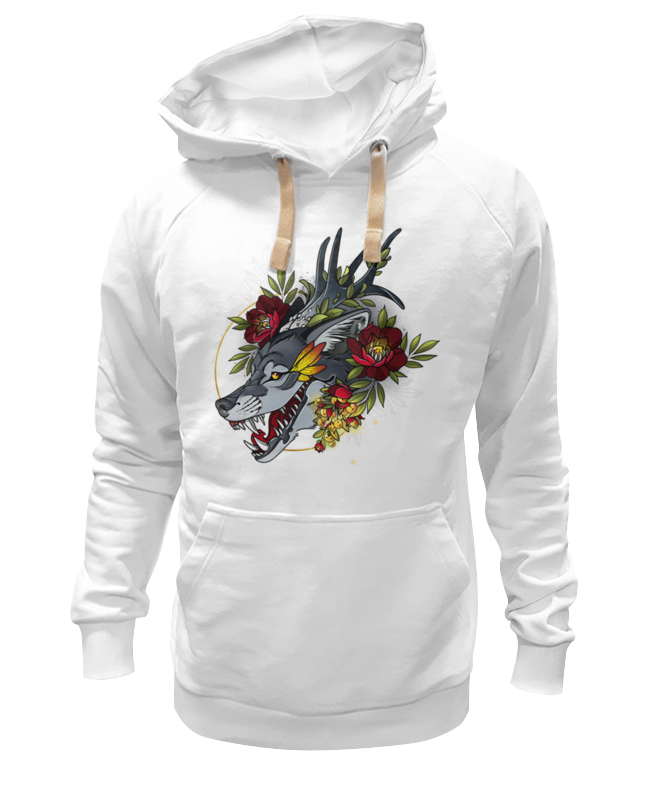 Printio Толстовка Wearcraft Premium унисекс Smiling wolf