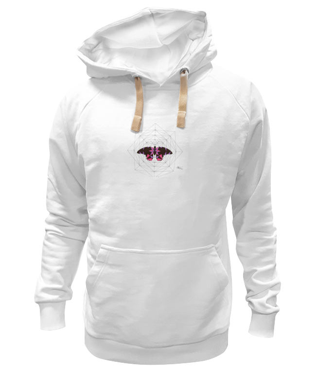 Printio Толстовка Wearcraft Premium унисекс Бабочка в паутине