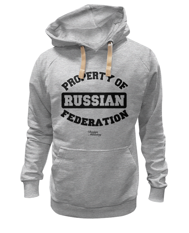 Printio Толстовка Wearcraft Premium унисекс Property of russian federation цена