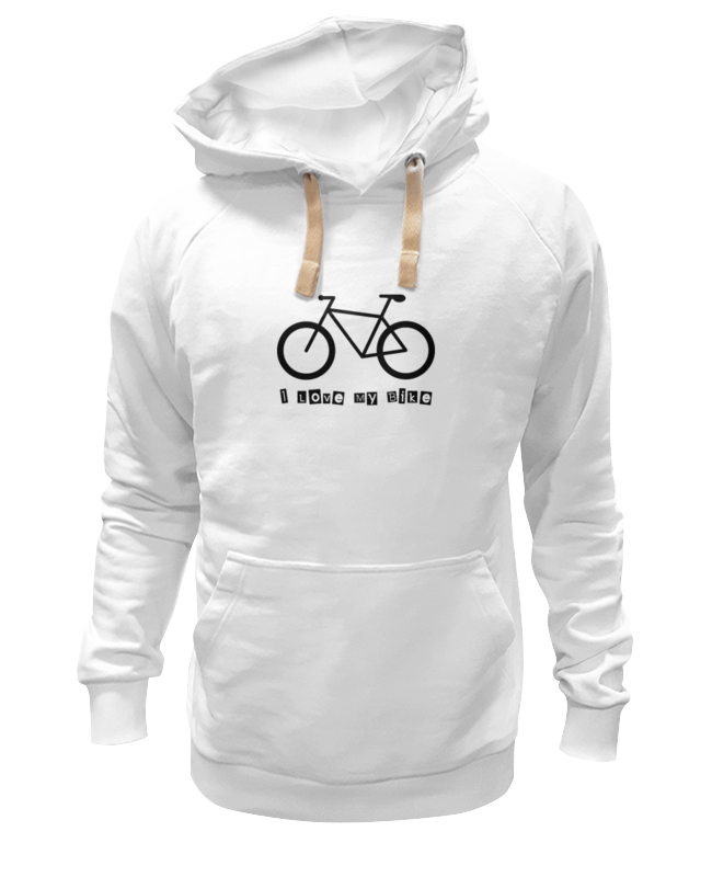 Printio Толстовка Wearcraft Premium унисекс I love my bike printio толстовка wearcraft premium унисекс i love my bike