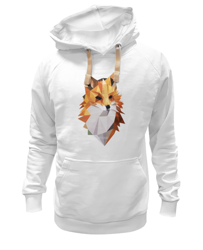 Printio Толстовка Wearcraft Premium унисекс Poly fox