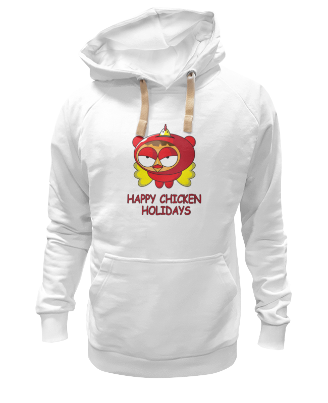 Printio Толстовка Wearcraft Premium унисекс Happy chicken holidays printio футболка классическая happy chicken holidays