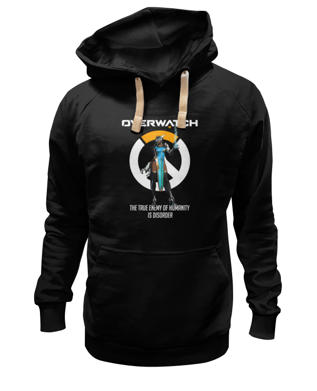 Толстовка Wearcraft Premium унисекс — цвет: ЧЁРНЫЙ, пол: МУЖ.