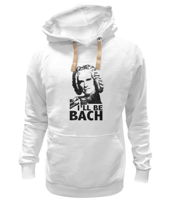 Printio Толстовка Wearcraft Premium унисекс I'll be bach! printio толстовка wearcraft premium унисекс let it be