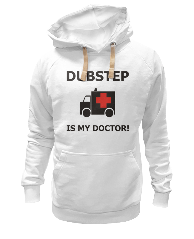 Printio Толстовка Wearcraft Premium унисекс Dubstep is my doctor!