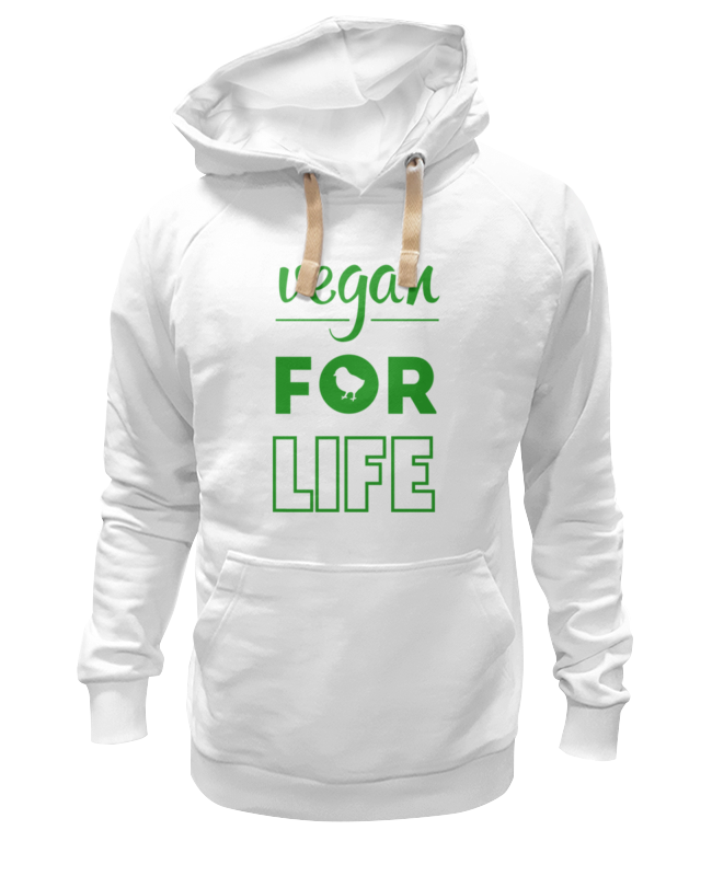 Printio Толстовка Wearcraft Premium унисекс Vegan for life