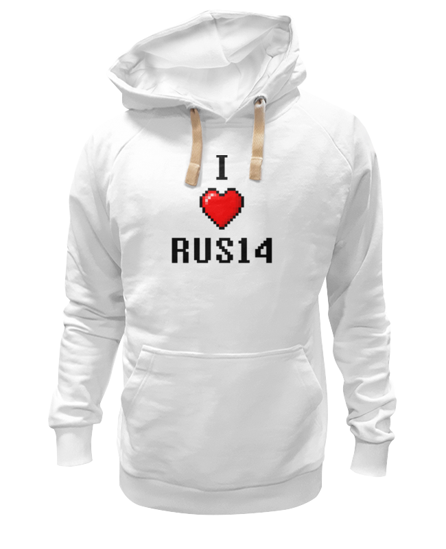Printio Толстовка Wearcraft Premium унисекс I love rus14