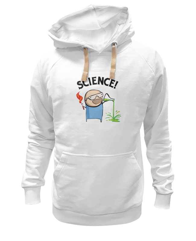 Printio Толстовка Wearcraft Premium унисекс Science! ботан printio футболка классическая science ботан