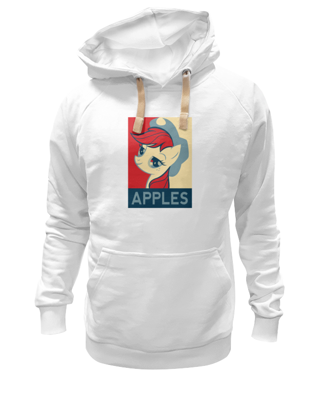 Printio Толстовка Wearcraft Premium унисекс Пони apples printio футболка wearcraft premium пони apples