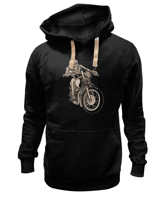 Printio Толстовка Wearcraft Premium унисекс Skeleton biker printio свитшот унисекс хлопковый skeleton biker