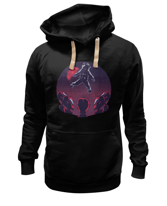 Printio Толстовка Wearcraft Premium унисекс Astronaut alien printio блокнот astronaut alien