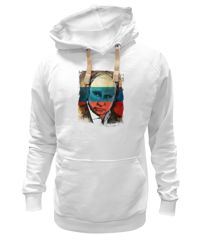 Толстовка Wearcraft Premium унисекс — цвет: БЕЛЫЙ, пол: МУЖ.