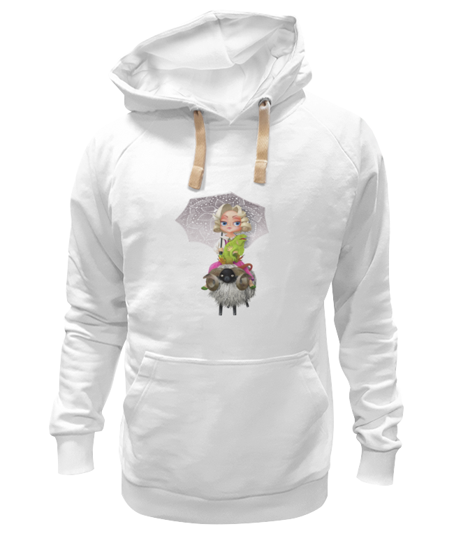 Printio Толстовка Wearcraft Premium унисекс Девочка на баране printio футболка классическая девочка на баране