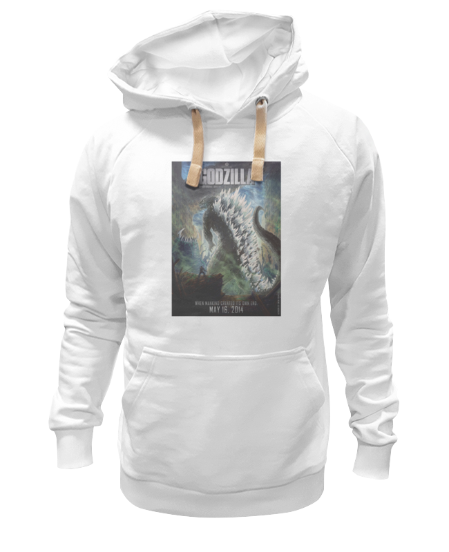 Printio Толстовка Wearcraft Premium унисекс Godzilla / годзилла женская футболка аниме котзилла кот годзилла xl белый