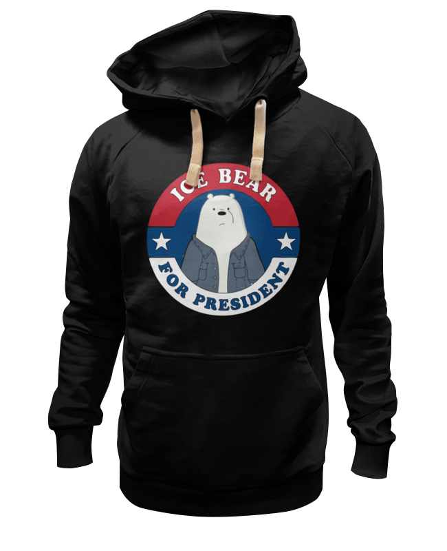 Printio Толстовка Wearcraft Premium унисекс Ice bear printio футболка wearcraft premium bear city медведь
