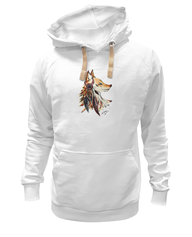 Printio Толстовка Wearcraft Premium унисекс Лиса индеец