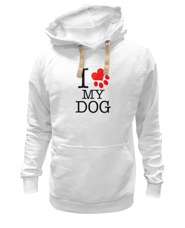 Printio Толстовка Wearcraft Premium унисекс I love my dog printio толстовка wearcraft premium унисекс i love my dog