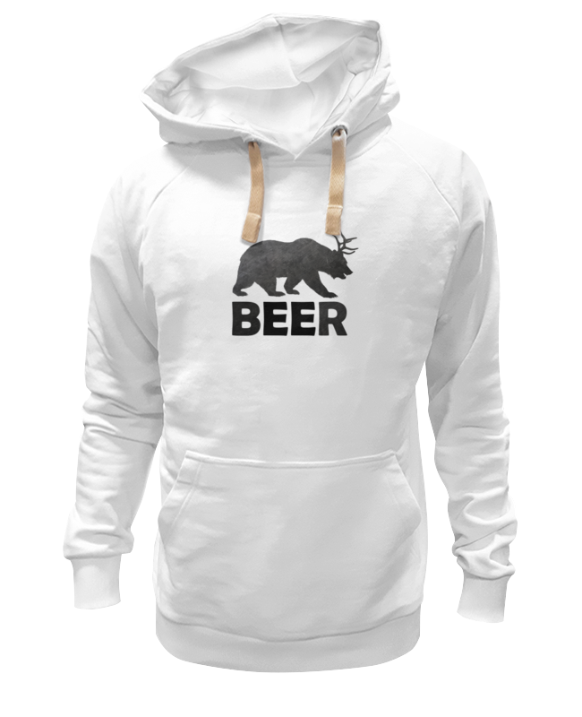 Printio Толстовка Wearcraft Premium унисекс Beer (bear) printio толстовка wearcraft premium унисекс bear beer медведь и мед