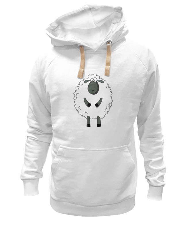 Printio Толстовка Wearcraft Premium унисекс Овечка символ нового 2015 года printio свитшот унисекс хлопковый овечка символ нового 2015 года