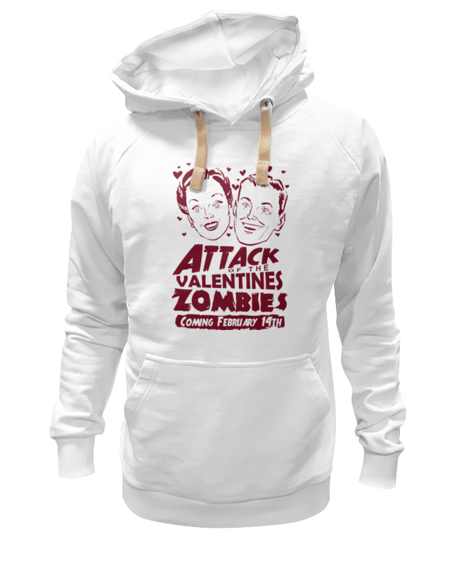 Printio Толстовка Wearcraft Premium унисекс Attack of the valentine's zombies printio свитшот унисекс хлопковый attack of the valentine s zombies