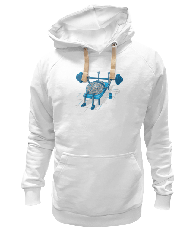 Printio Толстовка Wearcraft Premium унисекс Качай мозги printio футболка классическая качай мозги
