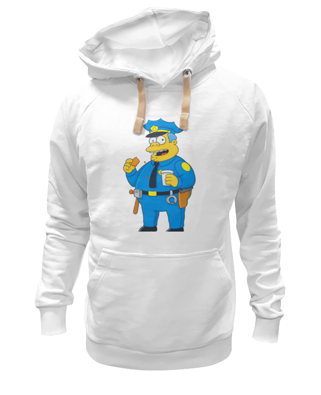 Printio Толстовка Wearcraft Premium унисекс Полицейский из симпсонов printio футболка wearcraft premium полицейский из симпсонов