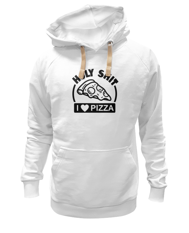 Printio Толстовка Wearcraft Premium унисекс Люблю пиццу (pizza)