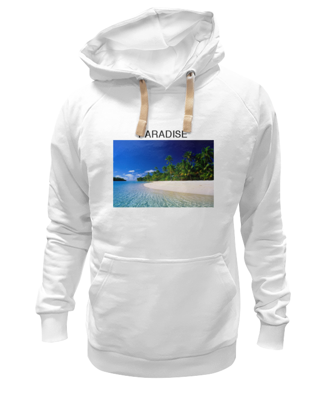 printio толстовка wearcraft premium унисекс paradise beach Printio Толстовка Wearcraft Premium унисекс Paradise
