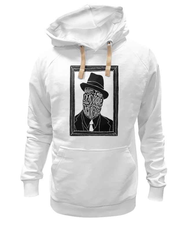 Толстовка Wearcraft Premium унисекс — цвет: БЕЛЫЙ, пол: МУЖ.
