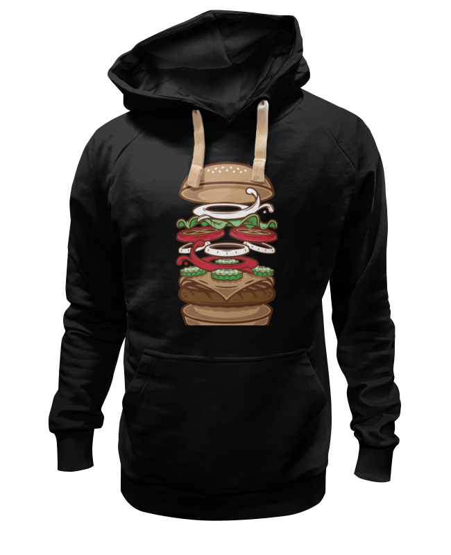 Printio Толстовка Wearcraft Premium унисекс Burger/бургер