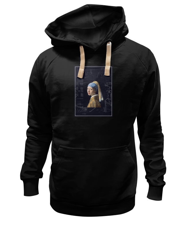 Printio Толстовка Wearcraft Premium унисекс Девушка с жемчужной сережкой. арт коллекция printio футболка классическая девушка с жемчужной сережкой арт коллекция