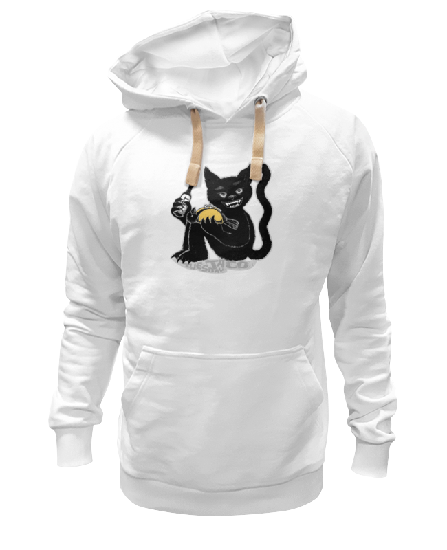 Printio Толстовка Wearcraft Premium унисекс Наглый чёрной кот printio свитшот унисекс хлопковый наглый чёрной кот