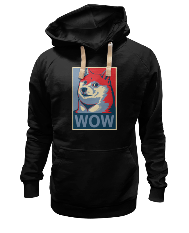 Printio Толстовка Wearcraft Premium унисекс Wow doge