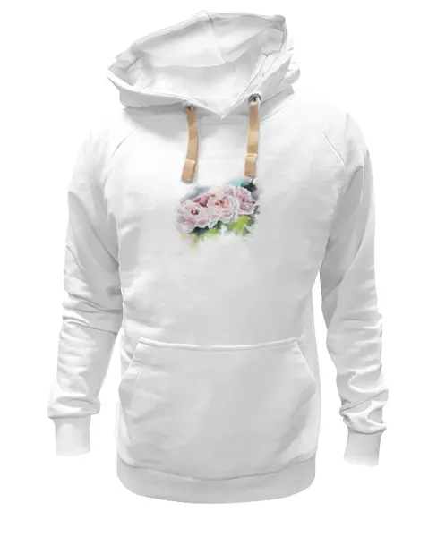 Заказать премиальную одежду в Москве. Толстовка Wearcraft Premium унисекс Парковые розы от Марина Лысенко - готовые дизайны и нанесение принтов.