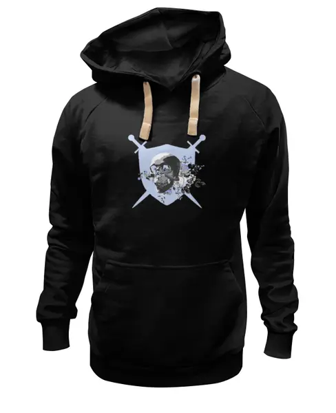 Заказать премиальную одежду в Москве. Толстовка Wearcraft Premium унисекс череп от Maggi Rich - готовые дизайны и нанесение принтов.