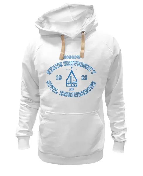 Заказать премиальную одежду в Москве. Толстовка Wearcraft Premium унисекс Футболка женская МГСУ от dyzel - готовые дизайны и нанесение принтов.
