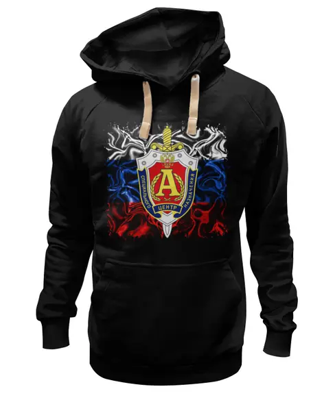 Заказать премиальную одежду в Москве. Толстовка Wearcraft Premium унисекс Альфа спецназ от Leichenwagen - готовые дизайны и нанесение принтов.