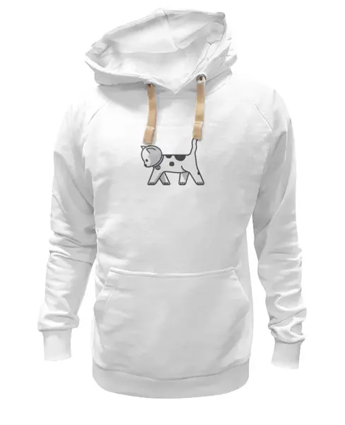 Заказать премиальную одежду в Москве. Толстовка Wearcraft Premium унисекс Котенок от trugift - готовые дизайны и нанесение принтов.
