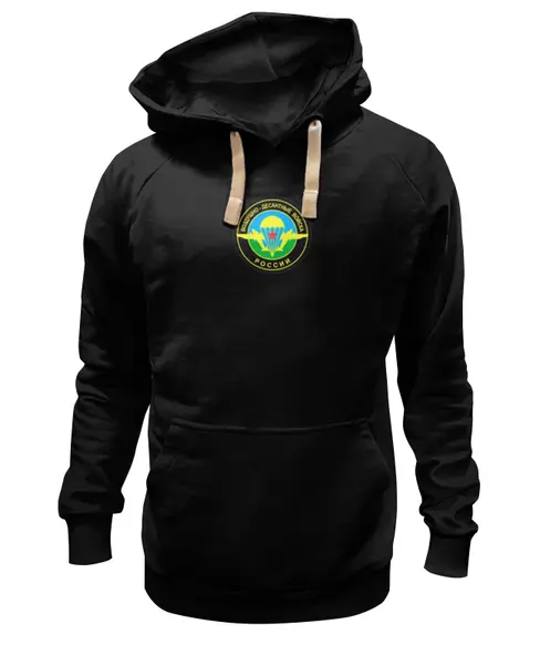 Заказать премиальную одежду в Москве. Толстовка Wearcraft Premium унисекс Воздушно-Десантные Войска от scrat29@yandex.ru - готовые дизайны и нанесение принтов.