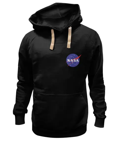 Заказать премиальную одежду в Москве. Толстовка Wearcraft Premium унисекс NASA | НАСА от The Spaceway  - готовые дизайны и нанесение принтов.