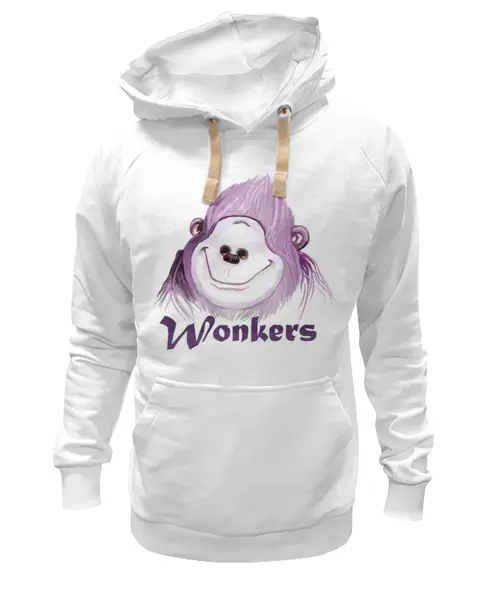 Заказать толстовку в Москве. Толстовка Wearcraft Premium унисекс Wonkers the Watilla  от moonybunkface - готовые дизайны и нанесение принтов.