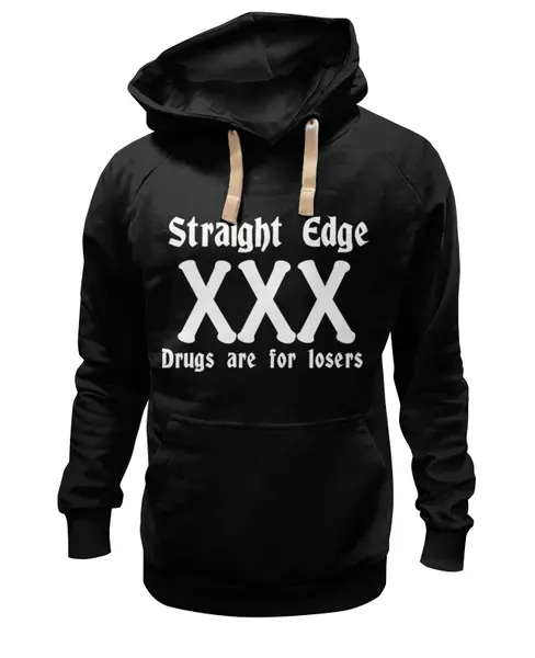 Заказать премиальную одежду в Москве. Толстовка Wearcraft Premium унисекс Straight Edge! от straight_edge - готовые дизайны и нанесение принтов.